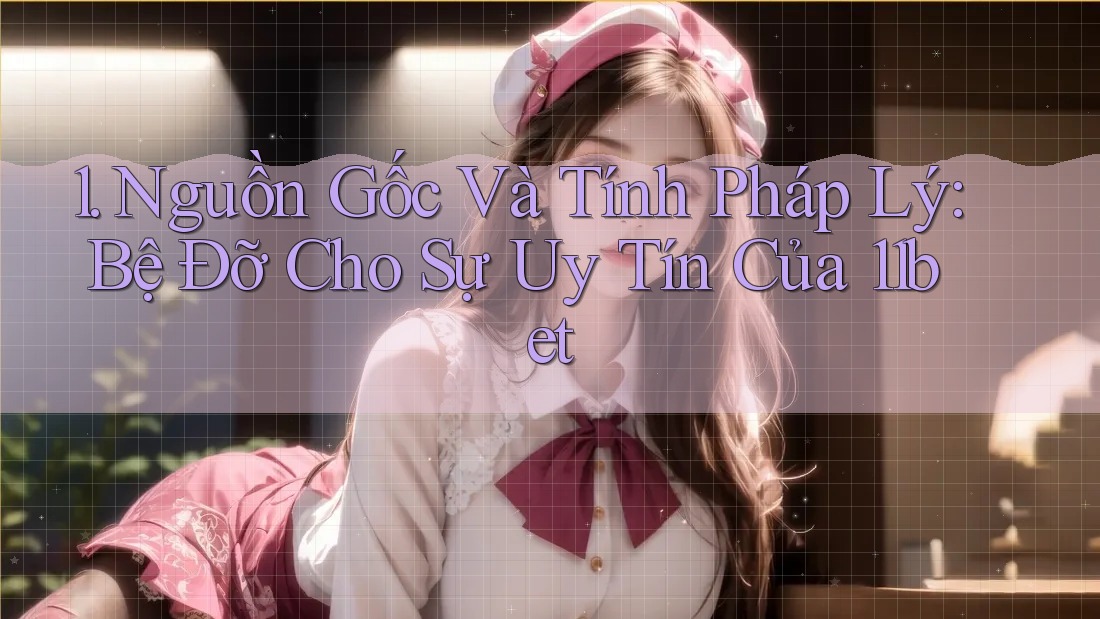 1. Nguồn Gốc Và Tính Pháp Lý: Bệ Đỡ Cho Sự Uy Tín Của 11bet