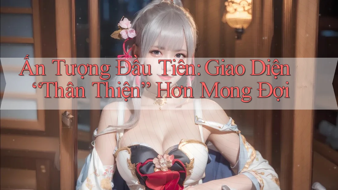 Ấn Tượng Đầu Tiên: Giao Diện “Thân Thiện” Hơn Mong Đợi