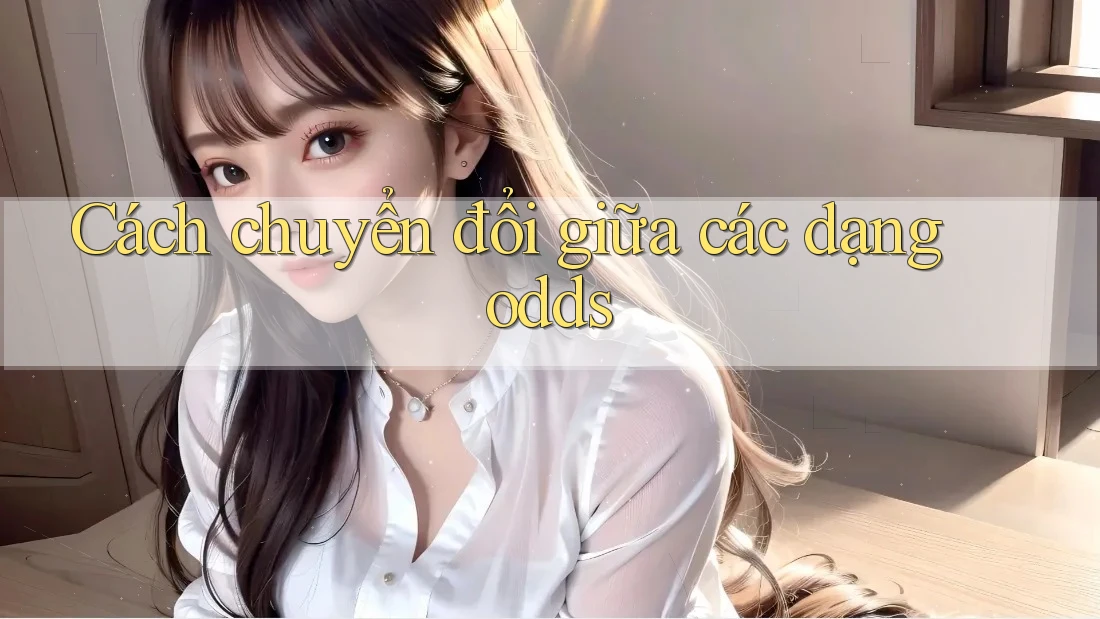 Cách chuyển đổi giữa các dạng odds Cách chuyển đổi giữa các dạng odds