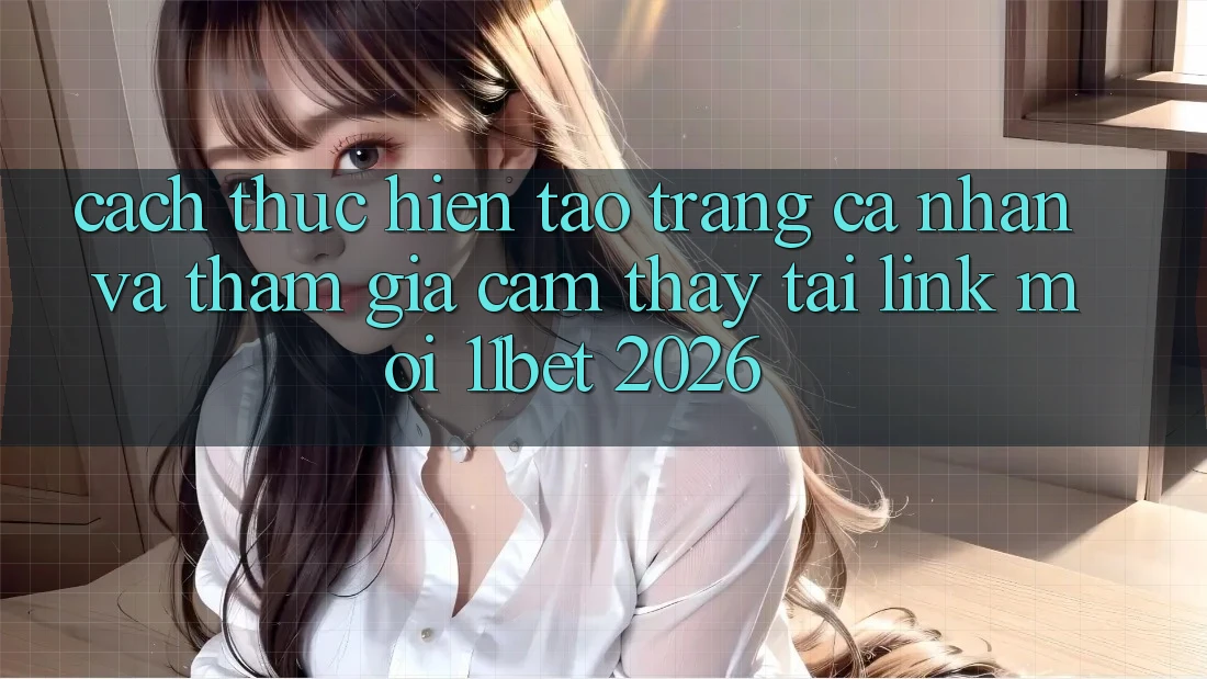 Cách thực hiện Tạo trang cá nhân Và Tham Gia Cảm thấy Tại Link Mới 11bet 2026