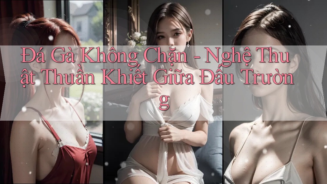 Đá Gà Không Chặn - Nghệ Thuật Thuần Khiết Giữa Đấu Trường