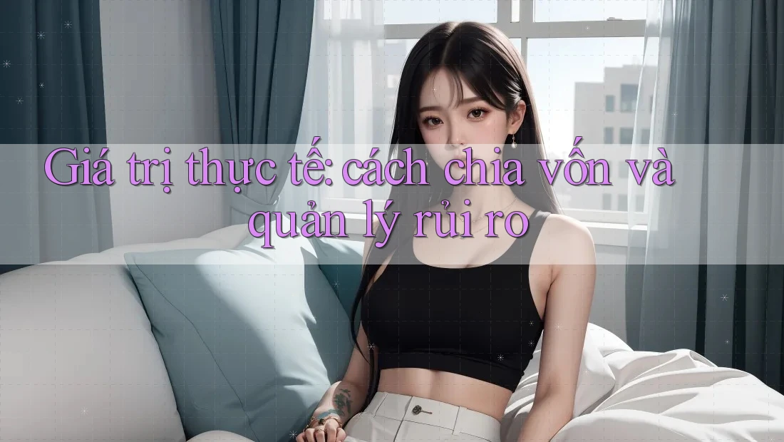 Giá trị thực tế: cách chia vốn và quản lý rủi ro