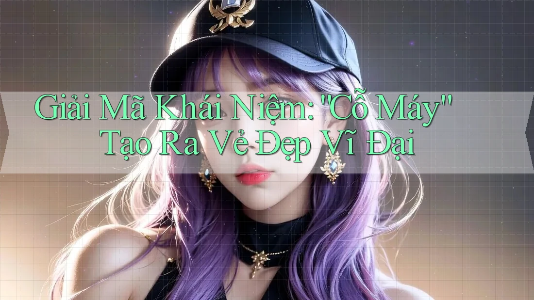 Giải Mã Khái Niệm: “Cỗ Máy” Tạo Ra Vẻ Đẹp Vĩ Đại