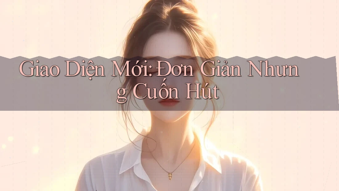 Giao Diện Mới: Đơn Giản Nhưng Cuốn Hút Giao Diện Mới: Đơn Giản Nhưng Cuốn Hút