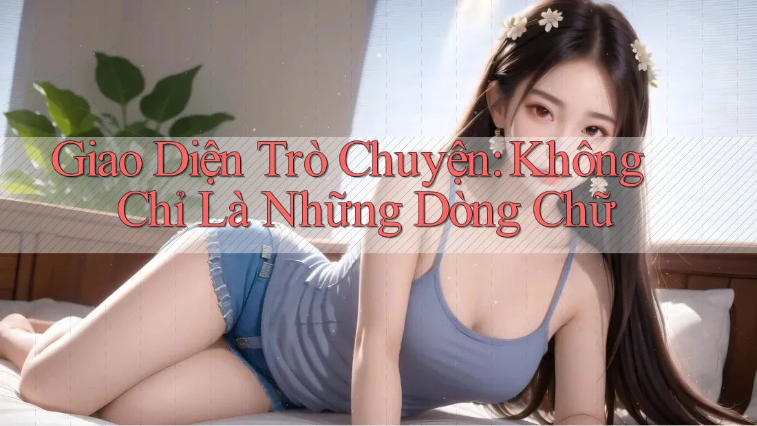 Giao Diện Trò Chuyện: Không Chỉ Là Những Dòng Chữ Giao Diện Trò Chuyện: Không Chỉ Là Những Dòng Chữ