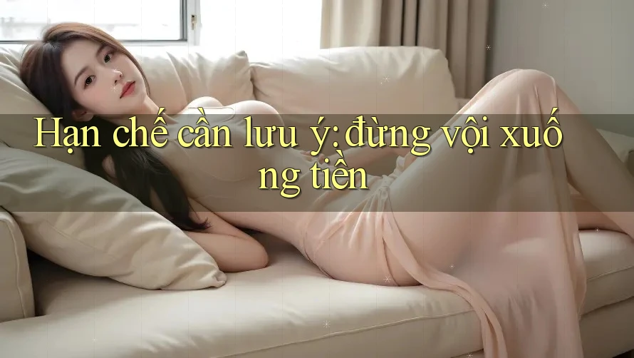 Hạn chế cần lưu ý: đừng vội xuống tiền