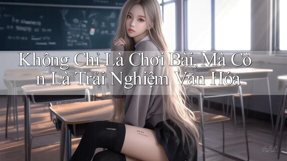 Không Chỉ Là Chơi Bài, Mà Còn Là Trải Nghiệm Văn Hóa Không Chỉ Là Chơi Bài, Mà Còn Là Trải Nghiệm Văn Hóa