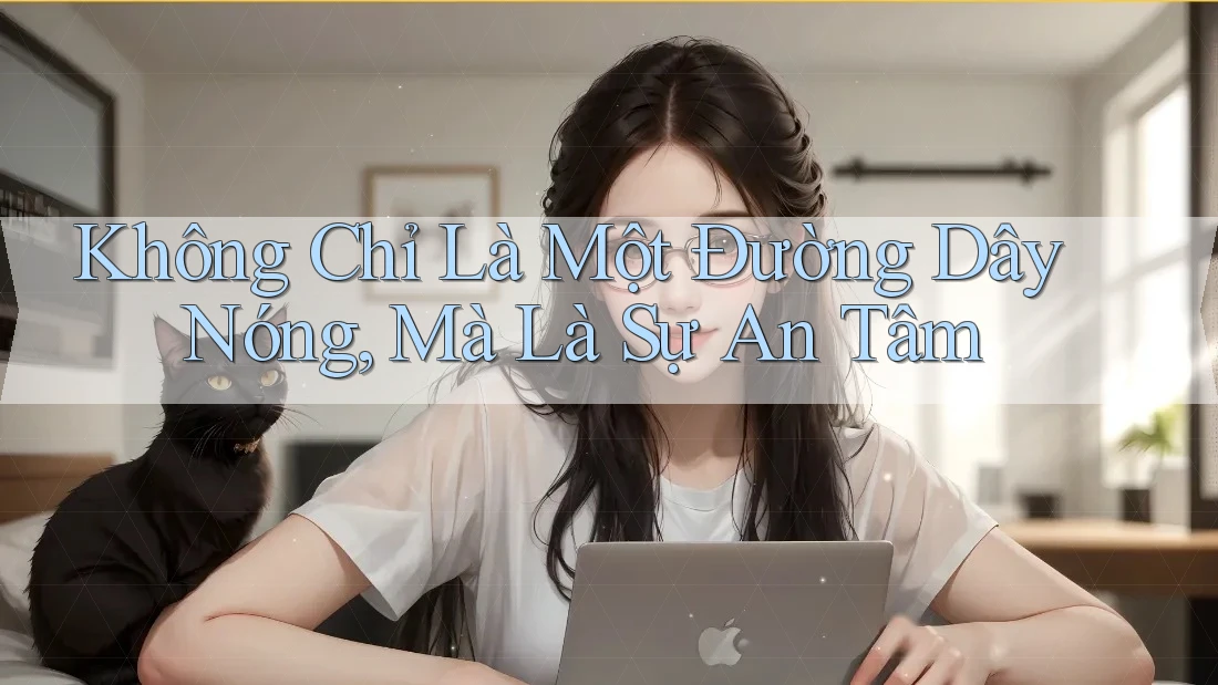Không Chỉ Là Một Đường Dây Nóng, Mà Là Sự An Tâm