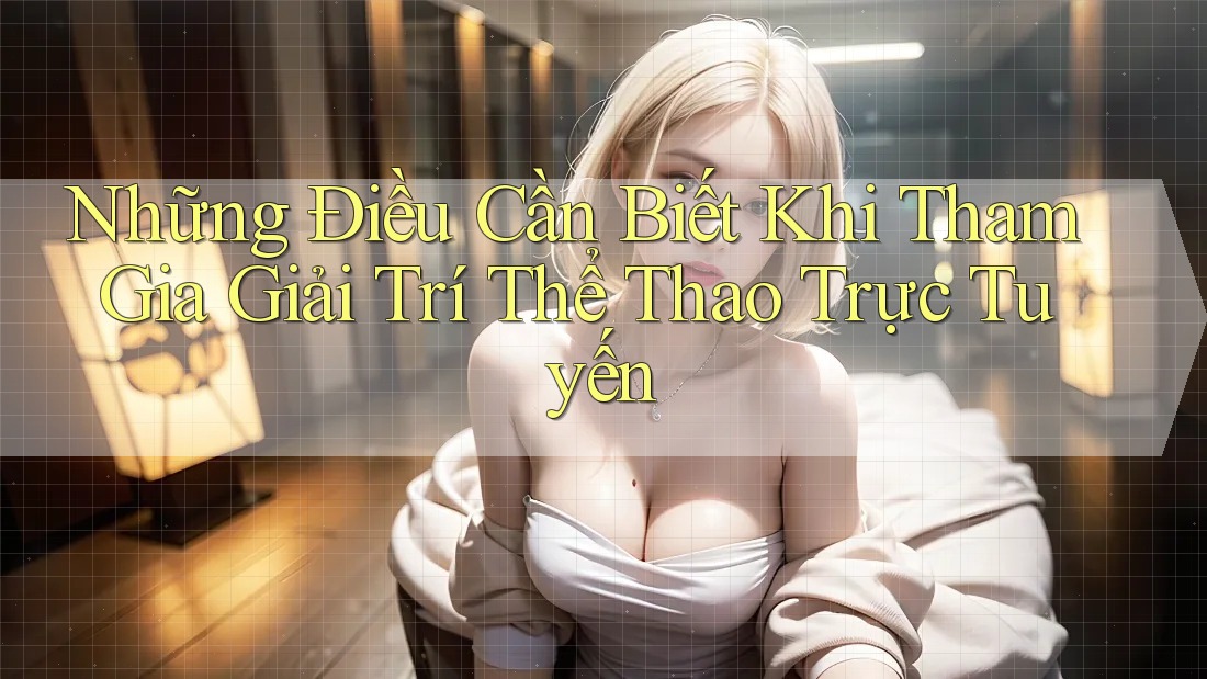 Những Điều Cần Biết Khi Tham Gia Giải Trí Thể Thao Trực Tuyến