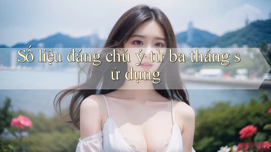 Số liệu đáng chú ý từ ba tháng sử dụng