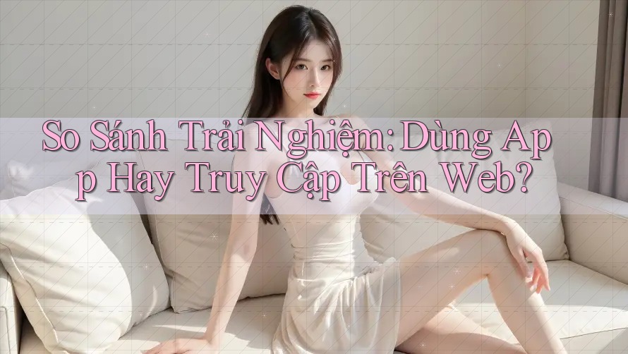 So Sánh Trải Nghiệm: Dùng App Hay Truy Cập Trên Web?