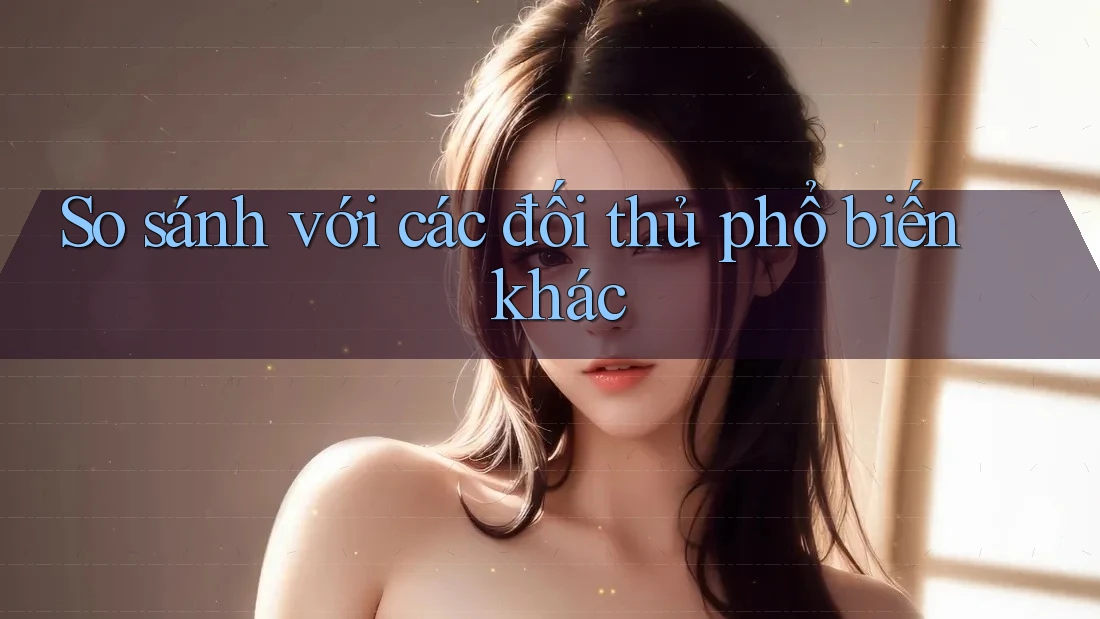 So sánh với các đối thủ phổ biến khác