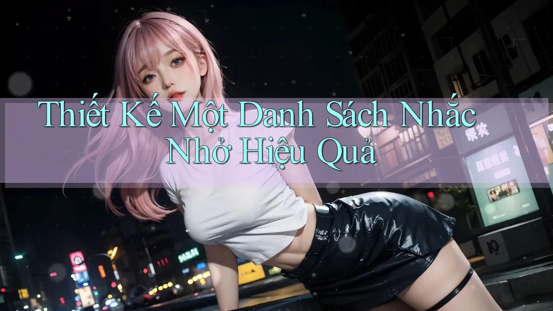 Thiết Kế Một Danh Sách Nhắc Nhở Hiệu Quả