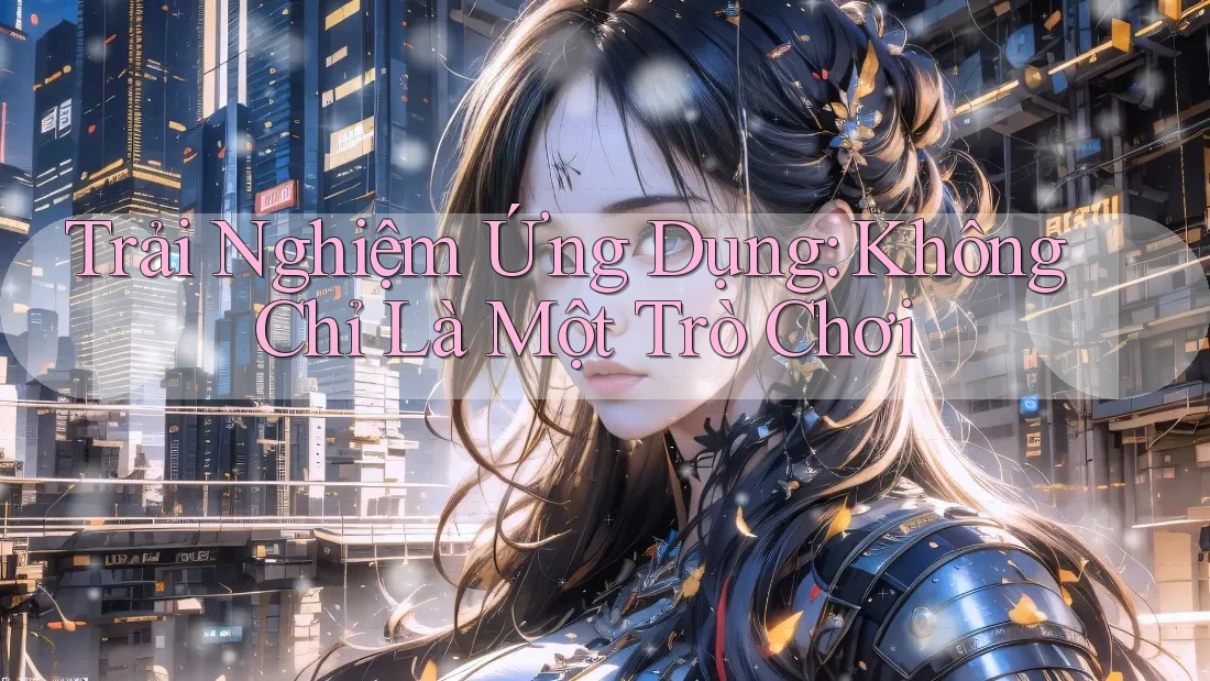 Trải Nghiệm Ứng Dụng: Không Chỉ Là Một Trò Chơi