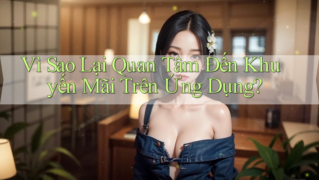 Vì Sao Lại Quan Tâm Đến Khuyến Mãi Trên Ứng Dụng? Vì Sao Lại Quan Tâm Đến Khuyến Mãi Trên Ứng Dụng?